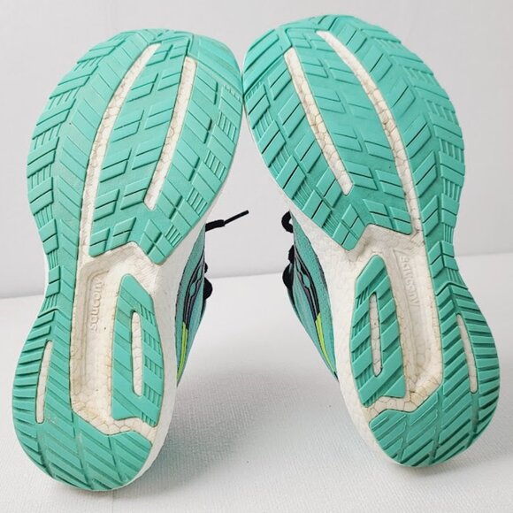 Saucony Women's Turquoise Green Triumph S10678-26 Athletic Running Shoes Size 9 - Picture 6 of 11